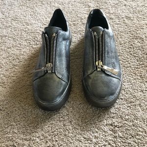 Silver Frye Shoes